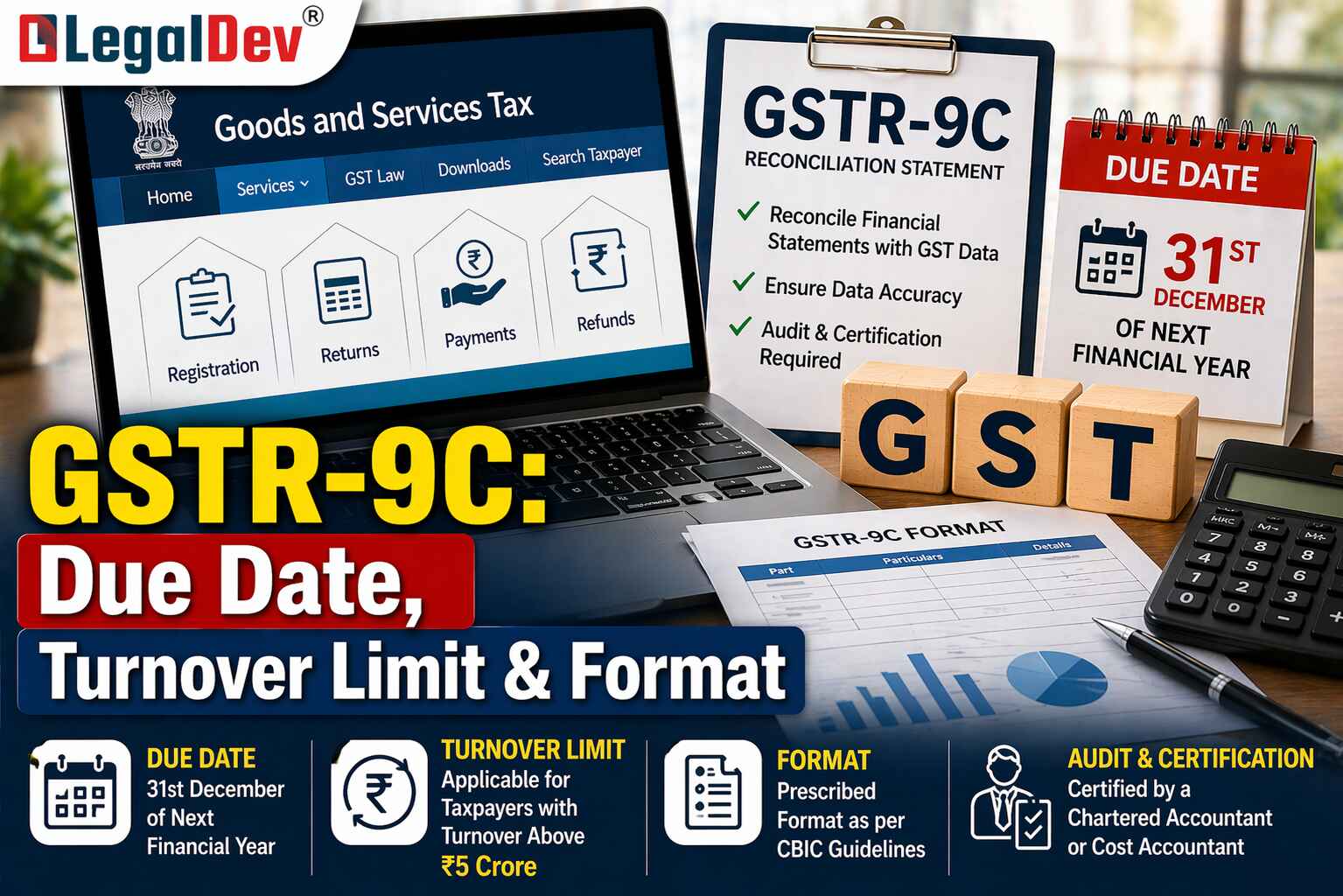 GSTR-9C: Reconciliation Statement